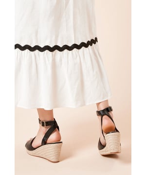 Clever details and good design make the Rebekah's the perfect summer footwear. Boasting espadrille-like flatform heels for added comfort and fastened with a side buckle for ease of wear. Style: Wide Fit Rebekah Peep Toe Wedges.  Ideal for: Casual.  Fit: Wide Fit.  Heel height: Over 9cm/3.5".