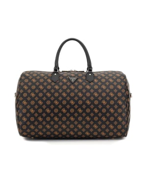 Reisetasche Guess Weekender Herren Braun Synthetik. Authentisches Reisegepäck der Marke Guess - Streetwear/Sportswear-Design von Guess - Guess für Herren, modisch und perfekt für den Alltag - Reisetasche Guess in der Farbe Braun lässt sich ideal mit dem Rest Ihrer Garderobe kombinieren - bequemer Synthetikstoff - klassisch - Weekender -