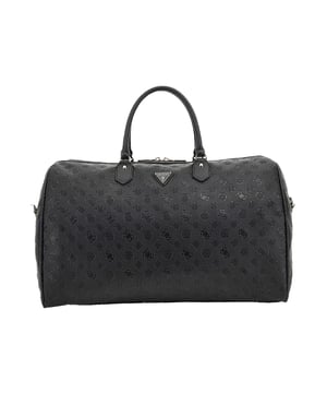 Reisetasche Guess Weekender Damen Schwarz Synthetisch. Authentisches Gepäckstück der Marke Guess - Streetwear/Sportswear-Design von Guess - Guess für Damen, modisch und perfekt für den Alltag - Reisetasche Guess in Schwarz lässt sich ideal mit dem Rest Ihrer Garderobe kombinieren - bequeme Synthetikmaterialien - klassisch - Weekender -