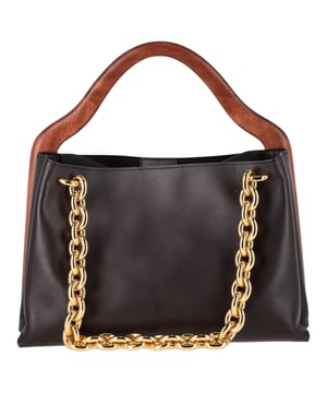 VINTAGE, RRP AS NEW
The Bottega Veneta Mount Bermuda Top Handle Bag in Black Calf Leather exudes timeless sophistication and craftsmanship, with its sleek silhouette and iconic intrecciato weave. Made from premium calf leather, this bag offers a luxurious touch while maintaining practicality with its structured design. Perfect for elevating both day and evening looks, the bag’s versatile black color seamlessly pairs with any outfit. Style it with a tailored blazer and high-waisted trousers for a refined yet modern statement.

 Bottega Veneta Mount Bermuda Top Handle Bag in Black Calf Leather

Condition: Very good
Signs of wear: No retail tag, Minor sign of wear or markings., Lightly used but very well maintained. Minor creasing, light worn corners, light scratches.
Packaging: Dust bag
Color: Black
Material: Leather | calfskin leather
Size: One Size | One Size
Measurements: Width: 160; Height: 235; Length: 345; Handle drop: 150; Strap length: 270
SKU: NAPPUGBBA462749W