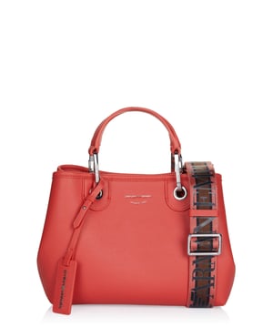 100% Poliéster; bolsa Emporio Armani; Modelo: Y3D166 YFO5E 87795; fabricada con alta calidad; Un compartimento principal con cierre magnético; Un bolsillo interior extraíble con cremallera y correa para la muñeca; Dos asas desmontables con ganchos de presión; Una correa de hombro desmontable y ajustable; Un colgante de logo desmontable; Detalles metálicos de color plata; detalles del logo de Emporio Armani.