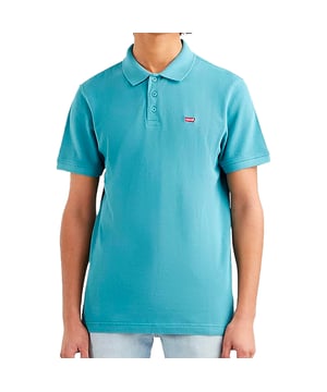 Color: Turquesa 0004 Mangas: Corta Escote: Con cuello Detalles: Logo en el frente, abotonadura frontal Largo: Normal Corte: Regular Ocasión: Tiempo libre, velada informal
