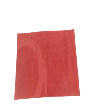 Toalla de playa monocromática con logo. 173x90 cm.