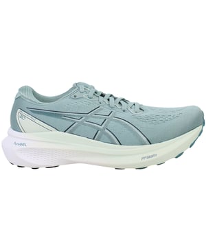 Experience unmatched support and comfort with the Asics Gel-Kayano 30 Women's Running Shoes. Designed for runners who value stability and cushioning, these shoes incorporate the latest in GEL technology to provide exceptional shock absorption and a secure, responsive ride. Whether you're training for a marathon or enjoying your daily jog, the Gel-Kayano 30 ensures your feet stay comfortable and supported every step of the way.
Key Features
Advanced GEL Cushioning: 

Enhanced GEL technology minimizes impact and absorbs shock, protecting your joints and reducing fatigue over long distances.


Dynamic Stability System: 

A dual-density midsole and integrated stability features provide robust support, promoting a balanced and natural gait.


Breathable Upper: 

Engineered with a high-performance mesh upper to enhance airflow, keeping your feet cool and dry during intense workouts.


Adaptive Fit: 

A secure, precision lace-up system ensures a snug, adaptive fit that moves with your foot for superior comfort and reduced slippage.


Durable Outsole: 

Constructed with high-abrasion rubber for reliable traction on multiple surfaces, offering long-lasting durability and performance.


Modern Aesthetic: 

A sleek, contemporary design paired with stylish color accents makes these shoes a standout choice on the track and off.


Elevate your running experience with the Asics Gel-Kayano 30 Women's Running Shoes—where innovative technology meets exceptional comfort and style for every stride.