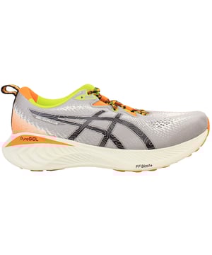 Experience the perfect blend of cushioning, support, and style with the Asics Gel-Cumulus 25 TR Mens Grey Running Shoes. Engineered for runners who demand a balanced ride, these shoes integrate innovative GEL technology with a breathable design to keep you comfortable and efficient on every run.
Key Features:
Advanced GEL Cushioning: 

Integrated in both the heel and forefoot, the GEL system provides superior shock absorption, reducing impact and enhancing comfort.


Responsive Midsole: 

A lightweight midsole delivers excellent energy return, ensuring a smooth transition with every stride for long-distance performance.


Breathable Upper: 

Crafted from high-quality mesh, the upper promotes optimal airflow to keep your feet cool and dry during intense runs.


Durable Outsole: 

The high-abrasion rubber outsole offers reliable traction and durability on a variety of surfaces, making it versatile for both road and track use.


Secure, Adaptive Fit: 

Designed to hug your foot with precision, the adaptive fit minimizes slippage and fatigue during extended training sessions.


Sleek Grey Aesthetic: 

The contemporary grey finish provides a modern look that works seamlessly for both athletic and casual wear.


Elevate your running experience with the Asics Gel-Cumulus 25 TR Mens Grey Running Shoes—engineered to support your stride and deliver performance mile after mile.