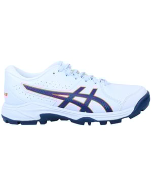 The Asics Gel-Peake 2 GS Kids Cricket Shoes are specially designed to meet the demands of young cricket players, providing comfort, support, and stability for fast-paced movements on the field. With Gel cushioning and a durable design, these shoes ensure that kids can perform at their best while staying comfortable throughout the game.
 
Key Features:
Gel Cushioning Technology: 

The Gel-Peake 2 GS features Asics' Gel cushioning technology in the rearfoot area, which helps absorb shock and reduce the impact on the feet during running and quick movements. This ensures that young players stay comfortable and supported during long innings or fielding sessions.

Durable Rubber Outsole: 

The shoes come with a durable rubber outsole designed for traction on various surfaces. This provides excellent grip and stability, ensuring that young players can change direction quickly and maintain their balance while running, bowling, or fielding.

Breathable Upper: 

The breathable mesh upper promotes airflow to keep the feet cool and dry, even during intense play. The lightweight design of the upper ensures flexibility and comfort, allowing kids to move freely without feeling restricted.

Supportive Midsole: 

The midsole provides extra support and cushioning, enhancing overall comfort and performance on the field. The lightweight material helps reduce foot fatigue, so kids can stay focused on their game longer.

Secure Fit: 

The shoes feature a traditional lace-up closure for a customizable and secure fit, ensuring the shoes stay comfortably in place during all cricket movements, from fast sprints to quick pivots and jumps.

Stylish and Functional Design: 

The Asics Gel-Peake 2 GS combines both style and functionality with a sleek, sporty design that appeals to young athletes. The shoes are available in various colorways, offering both performance and aesthetic appeal.

Reinforced Toe Cap: 

The reinforced toe cap provides added durability, which is essential for cricket players who spend a lot of time on their feet and are prone to toe wear. This feature increases the longevity of the shoes, making them ideal for both training and match play.

 
Players who need a breathable and lightweight shoe to keep their feet cool and comfortable in various weather conditions.The Asics Gel-Peake 2 GS Kids Cricket Shoes are an excellent choice for young cricketers, offering the perfect combination of comfort, performance, and durability. With Gel cushioning, a durable rubber outsole, and a breathable upper, these shoes are designed to help kids perform at their best on the field. Whether they’re batting, bowling, or fielding, the Gel-Peake 2 GS will provide the support and stability they need for every move.