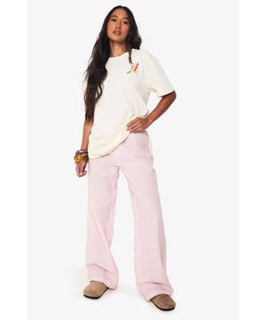 Wide leg trousers with a striking check pattern
        High-waisted design for a flattering silhouette
        Comfortable cotton fabric for all-day wear
        Versatile style suitable for various casual occasions
        Eye-catching stripe detail adds a unique twist
    
    Make a bold statement with these eye-catching wide leg trousers. The striking check pattern, enhanced by an intriguing stripe detail, offers a fresh take on casual wear. Perfect for the fashion-forward Boohoo girl who loves to stand out, these trousers are ideal for a variety of laid-back events. Style them with a crisp white tee and trainers for a relaxed daytime look, or dress them up with a fitted bodysuit and heels for an evening out with friends. The high-waisted design flatters your figure, while the wide leg cut provides comfort and ease of movement. Crafted from cotton, these trousers are both breathable and durable, making them a versatile addition to your wardrobe. Whether you're heading to a family gathering or meeting mates for brunch, these trousers will ensure you're always on-trend and ready for any casual occasion.