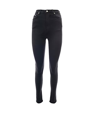 Main: 100% Cotton Weekday Womens  Skinny Jeans In Black