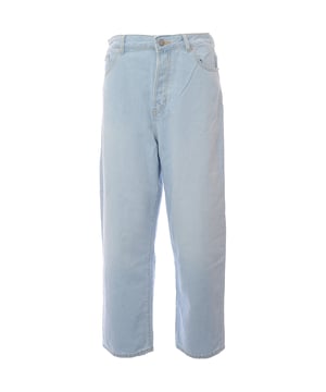 Main: 100% Cotton. The Dr Denim Bella balloon leg jeans in bleach wash are a stylish and versatile addition to any wardrobe. With a relaxed balloon fit and a striking bleach wash finish, they offer a perfect blend of comfort and fashion. Made from 100% cotton, these non-stretch denim jeans are designed to sit at the waist and taper down at the hem, providing a flattering silhouette. Whether dressed up with heels or down with sneakers, they're sure to make a statement.
