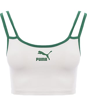 Main: 90% Cotton, Main: 10% Elastane. When it comes to playing tennis on hot summer days, you want to be sure that the clothes will help keep you feeling fresh for as long as possible, so the cute Tennis Club Women's Bralette bra top made of soft stretchy cotton fabric will become an indispensable part of your gaming experience. this season.