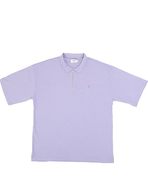 Main: 100% Cotton. The Farah Costello zip cotton polo shirt in lilac is a stylish and sustainable choice for any wardrobe. Made from 100% organic cotton, it offers both comfort and eco-friendly fashion. The regular fit and short sleeves make it perfect for a casual day out or a smart-casual event, while the quarter zip front placket adds a modern twist to the classic polo design. The ribbed collar and sleeve cuffs ensure a snug fit, and the iconic embroidered Farah logo on the chest adds a touch of class. This shirt is sure to be a go-to favorite for those who appreciate quality and style.
