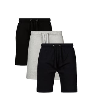 This 3 pack of jersey shorts from French Connection offers great value and style. The shorts feature an elasticated waistband, drawcord, two side pockets, one back pocket and French Connection rubber logo. Made from cotton fabric to ensure comfortable wear.