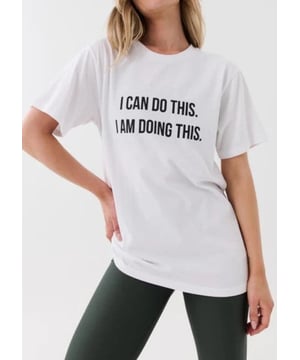70% ORGANIC COTTON &amp; 30% HEMP. Relaxed fit, longline tee. Fine ribbed neckline. KAAIAA mantra across the front and logo at back. P.E Nation logo on hem