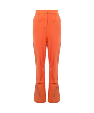 100% Polyester. High-rise trousers in a regular fit with functional pockets.