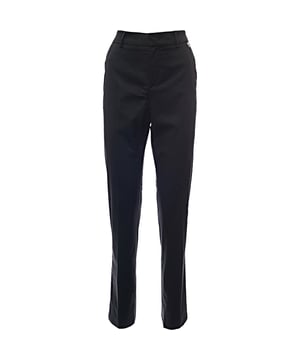 94% Cotton, 6% Elastane A fashionable cropped silhouette characterises the casual vibe of these Joy 7/8 trousers, which are hard to beat for highly versatile looks, thanks to their cotton with a stretchy finish. The waistband with belt loops and side slash pockets lends classic details, while decorative stitching on the back gives the trousers attention-getting appeal