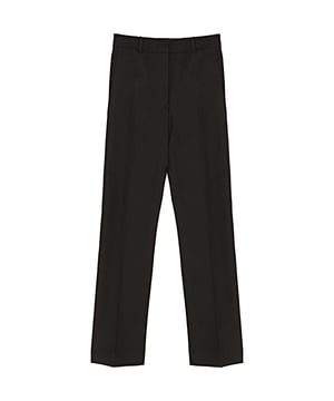 53% Viscose, 42% Cotton, 5% Elastane The Gabardine Stretch Coleman Trousers are a mid-rise, straight leg trouser, crafted from JOSEPH's signature gabardine stretch fabric which has remarkable stretch recovery. Offering shape and comfort, these timeless trousers have a smooth, heavy weight cotton hand feel