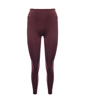 Main: 88% Polyester, Main: 12% ElastaneElevate your workout wardrobe with the Columbia Training River Tight leggings in a striking burgundy shade. Made from a high-performance blend of 88% polyester and 12% elastane, these leggings offer superior stretch and comfort, allowing you to move freely during any activity. The rich burgundy color adds a bold touch to your fitness ensemble. Designed with moisture-wicking technology, these leggings keep you dry and comfortable, even during intense workouts. The ergonomic fit and wide waistband provide a secure and flattering fit, making them perfect for running, yoga, or any training session. Stay stylish and comfortable with the Columbia Training River Tight leggings.