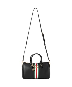 19v69 ITALIA handtas FILIA combineert een sportief gestreepte look met een elegant ontwerp. Gouden details en een verstelbare schouderriem ronden de tas in stijl af - perfect voor in de stad, op kantoor of in je vrije tijd.