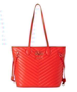 19v69 ITALIA Handtasche BLAGICA punktet mit großzügigem Stauraum und edler Chevron-Steppung. Die langen Tragehenkel und der vegane Lederlook machen sie zum perfekten Alltagsbegleiter mit Stil.