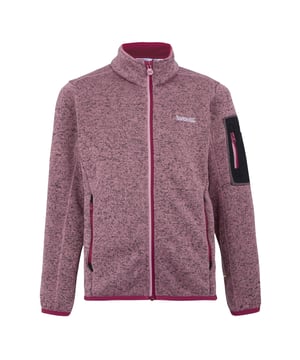 100% Polyester. Gewebe: Fleece, Strick-Effekt, meliert, Stretch. Design: Kontrast Detail, Logo. GSM (Gramm pro Quadratmeter): 250. Langärmlig. Reflektierende Leiste. Stehkragen. Bündchen: Mit Stretch. Passform: Komfortabel. Taschenart: Zwei Seitentaschen, Eine Tasche am Ärmel, Reißverschluss. Durchgehender Reißverschluss. Saum: Mit Stretch. Nachhaltigkeit: Umweltfreundlich, Aus recyceltem Material, nachhaltige Materialien. 116: 61 cm. 104: 56 cm. 158: 81,28 cm. 170-176: 90,17 cm. 146-152: 78,74 cm. 140: 73,66 cm. 128: 66 cm.