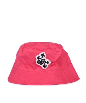 Juniors Off White Monogram Water React Bucket Hat.- Tone-on-tone stitching.- Brim dropped tight.- Contrasting stitched logo patch. Material: 88% Polyester, 12% Polyurethane. Ref: OGLA0010023210.