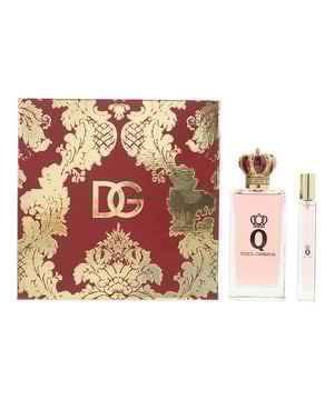 Dolce & Gabbana Q 2-piece gift set features an Aromatic Fruity fragrance for women, created by Daphne Bugey and launched in 2023. The scent opens with a vibrant burst of Sicilian Lemon, Blood Orange, and Jasmine, creating a fresh and luminous introduction. The heart reveals a delicate blend of juicy Cherry and soft Heliotrope, adding a sweet and floral touch. As it dries down, the fragrance settles into a warm and sensual base of Musk and Cedar, offering depth and elegance. This set includes a 100ml Eau de Parfum and a 10ml travel-size spray, making it perfect for both everyday wear and on-the-go touch-ups. A wonderful gift for those who love a bright, fruity, and sophisticated scent.
