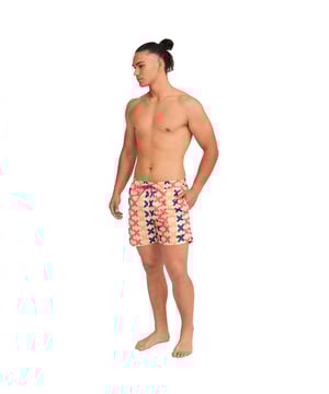 These men's swim shorts combine style, comfort and functionality, making them ideal for the beach, pool or any summer activity. Their modern design and quick-drying material make them perfect for enjoying the summer in total comfort.

 Details:
 - Classic short cut.
 - Adjustable elastic waist with drawstring.
 - Side pockets.
 - Embossed silicone label on the back.
 - Mesh inner lining.
 - Brand logo on one leg.
 - Made of lightweight, quick-drying fabric.

 Men's swim shorts are an essential item of clothing for those who love to enjoy the water, whether at the beach, in the pool, or anywhere else. Although they are often considered a simple and functional garment, the Munich men's swim shorts can be a stylish and fashionable choice. The long men's swim shorts are a garment that defines us, so it is important to find a men's swim shorts that helps us project our personality.
 Composition: 100% Polyester
 Care:
Hand wash.
 Do not use bleach or fabric softeners.
 Air dry.