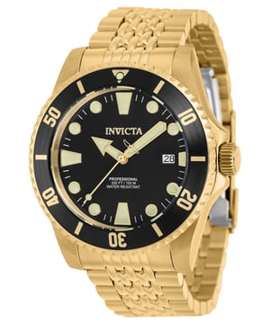 El Invicta 39758 tiene una caja de acero inoxidable de 44 millimetros con una esfera negro.
Esta modelo funciona con un movimiento de Automático preciso.
Resistencia a la presión de aqua de 10 bares.
Este modelo es parte de la colección Invicta Pro Diver.

2 años de garantía Invicta.