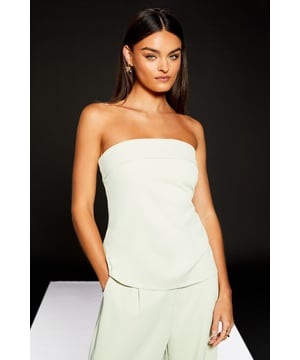 Runway 1.8.1.8 Collarless Boxy Blazer