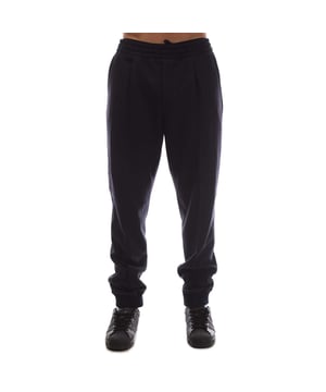 Mens BOSS T-Peet Trousers in dark blue.- Elasticated waistband.- Side pockets.- Back pockets.- Slim fit.- 100% Virgin Wool.- Ref: 50464400404