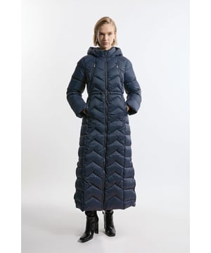 Be protected from the elements in our puffer coat, made in high quality, thick, padded fabric, featuring a quilted design, and cinched detailing at the waist. Wear it over any outfit, whether heading out for a wintery walk or to the office. Lightweight Packable Padded Maxi Coat High Quality, Thick, Padded Fabric Comfortable, Relaxed Silhouette Textured, Quilted Detailing Drawstring Waistline Pocket Features Warm, High Neckline Longline DesignShop this seasons women's long coats and jackets or browse the full collection of coats and jackets now.