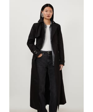 Maintain the formality even when it rains with our petite trench coat, with a fit and flare silhouette, a belted waist for a flattering fit, and a midi length to protect from the elements. Wear it over any outfit, whether heading out for dinner or to the office. Petite Tailored Belted Trench Coat High Quality, Tailored Design Flattering Fit and Flare Silhouette Double Breasted Buttons Belted Waist for a Cinched Silhouette Formal Collar Accent Pocket Features Expertly designed for those 5'3" and under, our Petite pieces are perfectly proportioned for a smaller frame using shorter lengths.Browse this seasons women's petite coats or shop the full collection of women's petite clothing now.