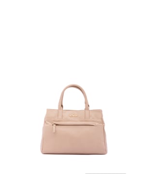 Damenhandtasche mit Reißverschluss. zwei Reißverschluss- und zwei offene Innentaschen. eine Vorderseite mit Außentaschen mit Reißverschluss. verstellbarer und abnehmbarer Schultergurt aus Kunstleder. im Griff aus Kunstleder. Drei Innenfächer.  Außenmaterial. Innen mit Polyester gefüttert. Maße: 30x22x10 cm. Modeprodukt