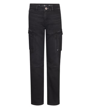 Die Torino ist eine coole Cargo-Jeans. Sie hat eine normale Passform und ist aus bequemem Jogg-Denim gefertigt. Torino-JeansNormale PassformBis zu Größe 134: Haken-und-Ösen-VerschlussAb Größe 140: Knopf und Hosenschlitz mit Reißverschluss47 % Baumwolle, 30 % Bio-Baumwolle, 21 % Polyester, 2 % Elasthan
