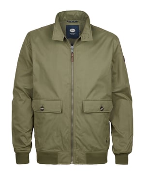 Deze Bomber jas heeft een regular fit en combineert klassieke stijl met een stoere uitstraling. Perfect voor een casual, maar stijlvolle look! Gemaakt van 47% polyester, 45% katoen en 8% nylon.          Regular fitMetalen rits 47% polyester, 45% katoen en 8% nylonBinnenvoering gemaakt van 100% gerecycled polyester