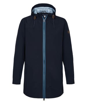 Gevoerde parka jas met ritssluiting. De jas heeft twee heupzakken. Gevoerd met 100% polyester. Stof met katoenlook. Parka jasRitssluitingHeupzakken100% polyesterStof met katoenlook