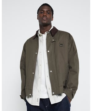 Regular fit, Collared, Waxed detail, Buttoned fastening, Long sleeves