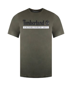 The Timberland Established 1973 Men's Dark Green T-Shirt is a stylish and comfortable addition to any casual wardrobe, offering a nod to the brand's heritage with its vintage-inspired design. Perfect for everyday wear, this t-shirt combines quality craftsmanship with a timeless look.
Key Features:
Soft Cotton Fabric: 

Provides a comfortable, breathable fit for all-day wear.

Heritage "Established 1973" Graphic: 

Features a bold print celebrating Timberland's iconic founding year, adding a classic, retro touch.

Classic Crewneck Design: 

A timeless neckline that suits any casual outfit.

Regular Fit: 

Offers a relaxed and comfortable silhouette for easy movement.

Short Sleeves: 

Ideal for layering or wearing on its own during warmer days.

Rich Dark Green Colorway: 

A versatile and earthy tone that pairs well with jeans, chinos, or shorts.

Ideal for everyday wear, weekend outings, or casual layering, the Timberland Established 1973 T-Shirt blends comfort with timeless style, making it a must-have for those who appreciate the brand's roots and iconic design.