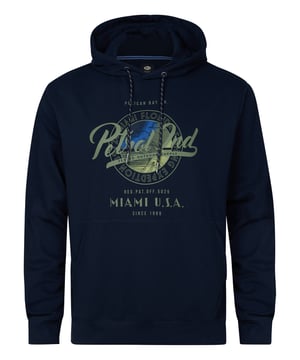 Artwork hoodie met logo artwork op de borst. Deze hoodie heeft een capuchon met rijgkoord en buidelzak. Gemaakt van 100% katoen in een zachte French terry kwaliteit. Verkrijgbaar in de maten 3XL tot 6XL. Artwork hoodiePlus sizeLogo artwork op de borstCapuchon met rijgkoordBuidelzakFrench terry100% katoen3XL tot 6XLHet model is 196 cm lang en draagt maat 3XL