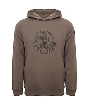 100% Cotton Designed to complement an active lifestyle, this hoodie is crafted from plush cotton fleece. The hooded sweatshirt is embellished with logo details