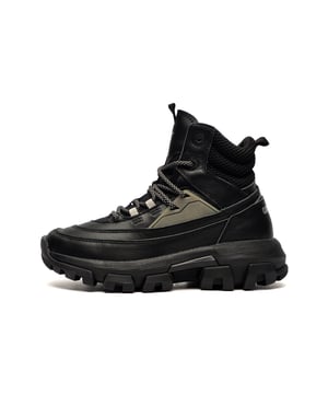 Introducing the Caterpillar Raider Mens Lace boots  the ultimate fusion of rugged durability and modern style, designed to stand up to the toughest conditions. Crafted with premium leather uppers, these boots provide long-lasting wear, ensuring they keep up with every adventure. The slip-resistant rubber outsole offers exceptional traction, allowing you to move confidently across a range of surfaces, from slick streets to uneven trails. Inside, the cushioned midsoles deliver all-day comfort, reducing foot fatigue during long hours of wear, whether you're exploring the city or tackling outdoor challenges.
The reinforced stitching and secure lace-up closure offer added durability and support, keeping your feet stable and protected. Built for versatility, these Raider Lace boots are as stylish as they are functional, blending seamlessly into both urban and rugged environments. Whether you're navigating busy city streets or taking on tough terrains, these boots provide unmatched performance and timeless style. With CATs signature craftsmanship and attention to detail, these Raider boots are designed to go wherever life takes you, offering the reliability you need for every journey.

- Premium Leather upper
- Lace-up closure
- Cushioned midsole
- Durable rugged outsole
- Textile cushioned ankle collar
- Caterpillar branding throughout