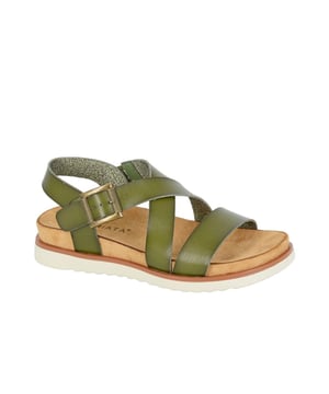 These Olvia Cipriata womens sandals combine style and comfort for the perfect summer look. Featuring a strappy halter back design, these sandals offers a secure fit with a buckle closure, while the durable rubber outsole provides excellent traction. The PU lining and sock add to the comfort, ensuring long-lasting wear. Whether you're dressing up for a night out or looking for an everyday sandal, the Olvia Cipriata sandal offers versatility and style with every step.
 - Synthetic sole 
 - Strappy halter back design 
 - Buckle closure for a secure fit 
 - PU lining and sock 
 - Durable rubber outsole