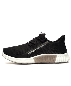 Introducing the Crosshatch Nimbus Trainers for men, designed to make a bold statement with their striking look. These trainers offer a unique blend of style and functionality, crafted from high-quality textile with a TPU overlay for extra visual appeal, the upper provides exceptional comfort and breathability, making them perfect for everyday wear. The breathable sock lining adds an extra layer of comfort for all-day wear. Equipped with a branded rubber back heel, these trainers not only enhance durability but also elevate their stylish appeal.

- Textile upper
- Lace up closure
- Comfy lining
- Cushioned midsole
- Cushioned outsole
- Crosshatch Branding