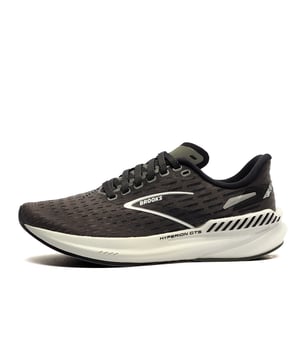 These Brooks Hyperion GTS running shoes are designed to boost your speed and performance, making them your go-to shoe for fast-paced training or race day. As the lightest training shoe in the Brooks lineup, it offers ultralight DNA cushioning that adapts to your unique stride, propelling you forward with every step. The strategically placed rubber in the forefoot and heel promotes fast transitions without adding extra weight, ensuring you maintain speed with ease.
 The updated upper features a warp knit and mesh design, delivering superior breathability and a lightweight feel whilst the redesigned tongue with a partial gusset ensures a more secure and snug fit, making the Hyperion a perfect choice for runners aiming to push the pace.
 Additionally, these shoes incorporate Brooks' Guiderails Support technology, which provides enhanced stability and comfort by guiding your natural movement and reducing tension on joints.
 
 - Textile / synthetic mix upper 
 - DNA cushioning technology 
 - GuideRails support aids your feet, knees, and hips.
 - Redesigned tongue with a partial gusset provides a secure fit
 - Rubber in the forefoot and heel to conserve weight and promote fast transitions
 - Padded ankle and heel collar 
 - Secure lace closure for locked down fit
 - Durable rubber outsole 
 - Cushioned comfort insole
 - Brooks branding