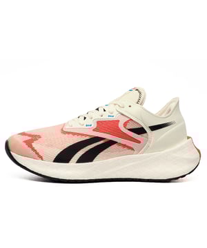 Designed for high performance wear, these Floatride Energy Symmetros 2 womens running shoes are ready for anythingfrom country roads to park trails and local tracks. Featuring a breathable mesh upper to keep your feet cool, theyre built to handle long runs, intervals, and everything in between. Floatride Energy Foam delivers supportive, responsive cushioning for a smooth, comfortable ride. A secure lace closure ensures a snug fit, while a padded ankle collar and heel provide added comfort. The durable high-traction outsole offers reliable grip, and Reebok branding completes the sleek design.
 - Made with recycled materials 
 - Three layer textile uppers 
 - Floatride energy foam cushioning 
 - Secure lace closure 
 - Padded ankle collar and heel 
 - Durable high traction outsole 
 - Comfort cushioning insole 
 - Reebok branding throughout
