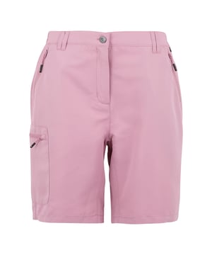 100% gerecycleerd polyester. Stof: Geweven. Ontwerp: Eenvoudig. 105gsm. Zakken: 2 Zijzakken, 1 Dijbeenzak, Rits. Sluiting: Knoop, Ritsgat. Stoftechnologie: Kreukherstellend, Duurzame waterafstotende afwerking, Lichtgewicht, Sneldrogend. Riemlussen. Waistline: Deel Elastiek. Zonneschatting: UPF 50+.