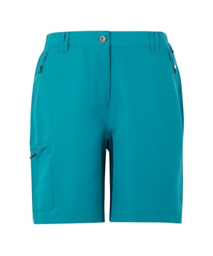 100% Recyceltes Polyester. Gewebetechnik: Knitterfrei, Dauerhaft wasserabweisende Oberfläche, Leicht, Schnell trocknend. Gewebe: gewebter Stoff. Design: Unifarben. GSM (Gramm pro Quadratmeter): 105. Knopfverschluss, Hosenschlitz mit Reißverschluss. Gürtelschlaufen. Taille: Teilweise elastisch. Taschenart: Zwei Seitentaschen, Eine Tasche am Oberschenkel, Reißverschluss. UV-Schutzfaktor: UPF 50+.