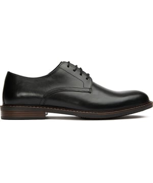 Zapatos derby daren para hombre de Soletrader, color negro, fabricados en piel y suela sintética.