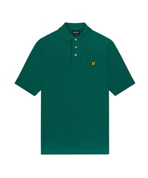 Juniors Lyle And Scott Plain Polo Shirt in groen.- Klassieke geribde kraag.- Drieknoopsluiting met detailstiksels.- Korte mouwen.- Geribde manchetten.- Geborduurd logo op borst.- Normale pasvorm.- 97% Katoen 3% Elastaan.- Ref: SPB2000VX154