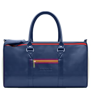 Lining: Branded. Material: PU. Width: 50cm. Height: 30cm. Pockets: 1 Front Pocket, 1 Internal Pocket, Zip. Compartments: 1 Main Compartment. Adjustable Shoulder Strap, Detachable Strap, Twin Handle. Design: Contrast Panel, Logo. Handle Features: Sturdy. Fastening: Touch Fastening, Two Way Zip.